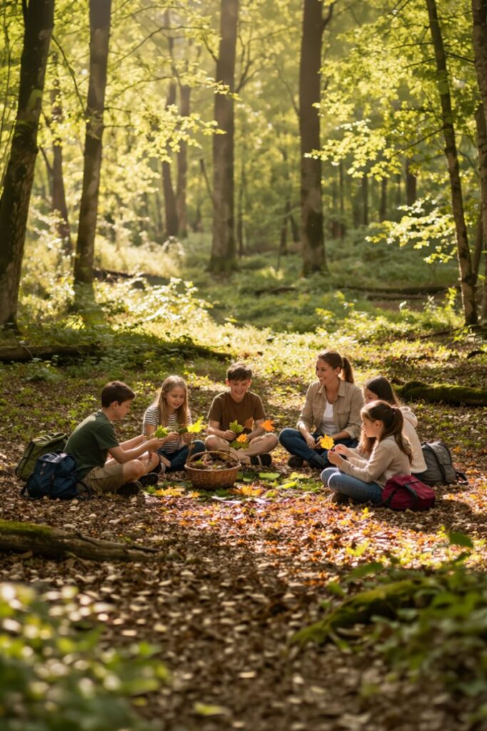 Waldpädagogik-Programme für Schulklassen und Kindergärten