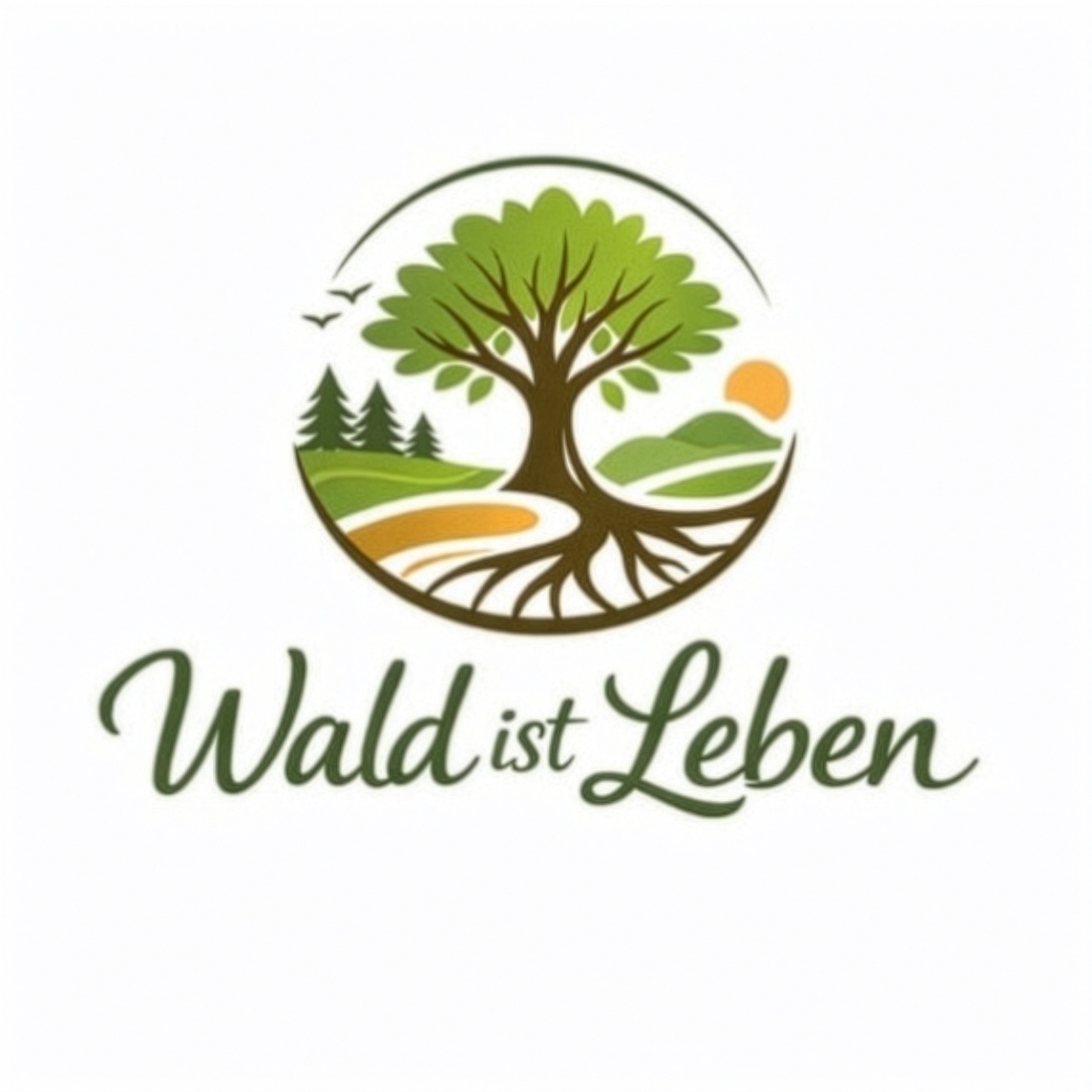 Wald ist Leben Logo